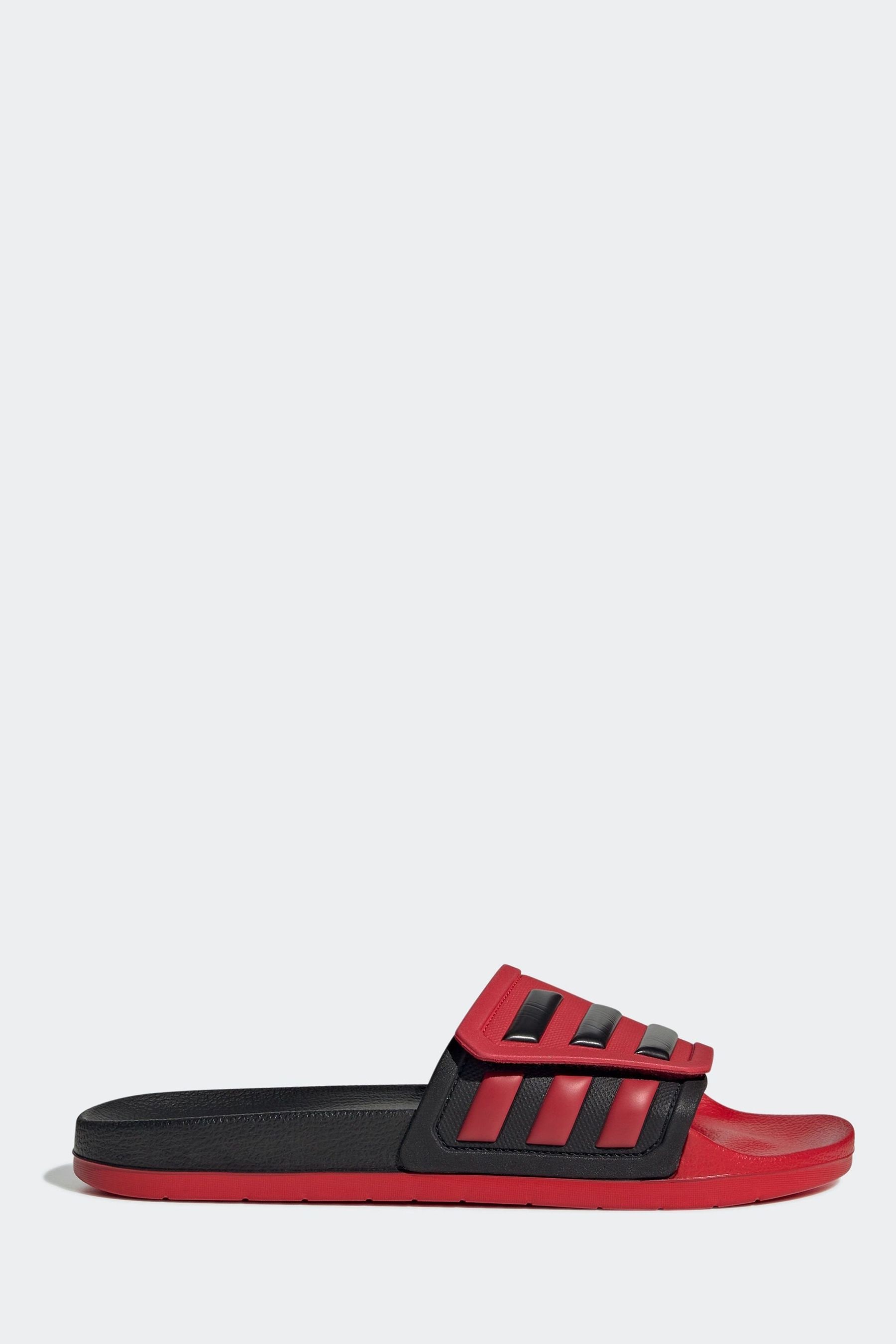 Adilette red slides on sale