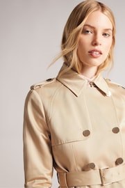 Ted Baker Natural Robbii Lightweight Trench Coat - Image 4 of 5