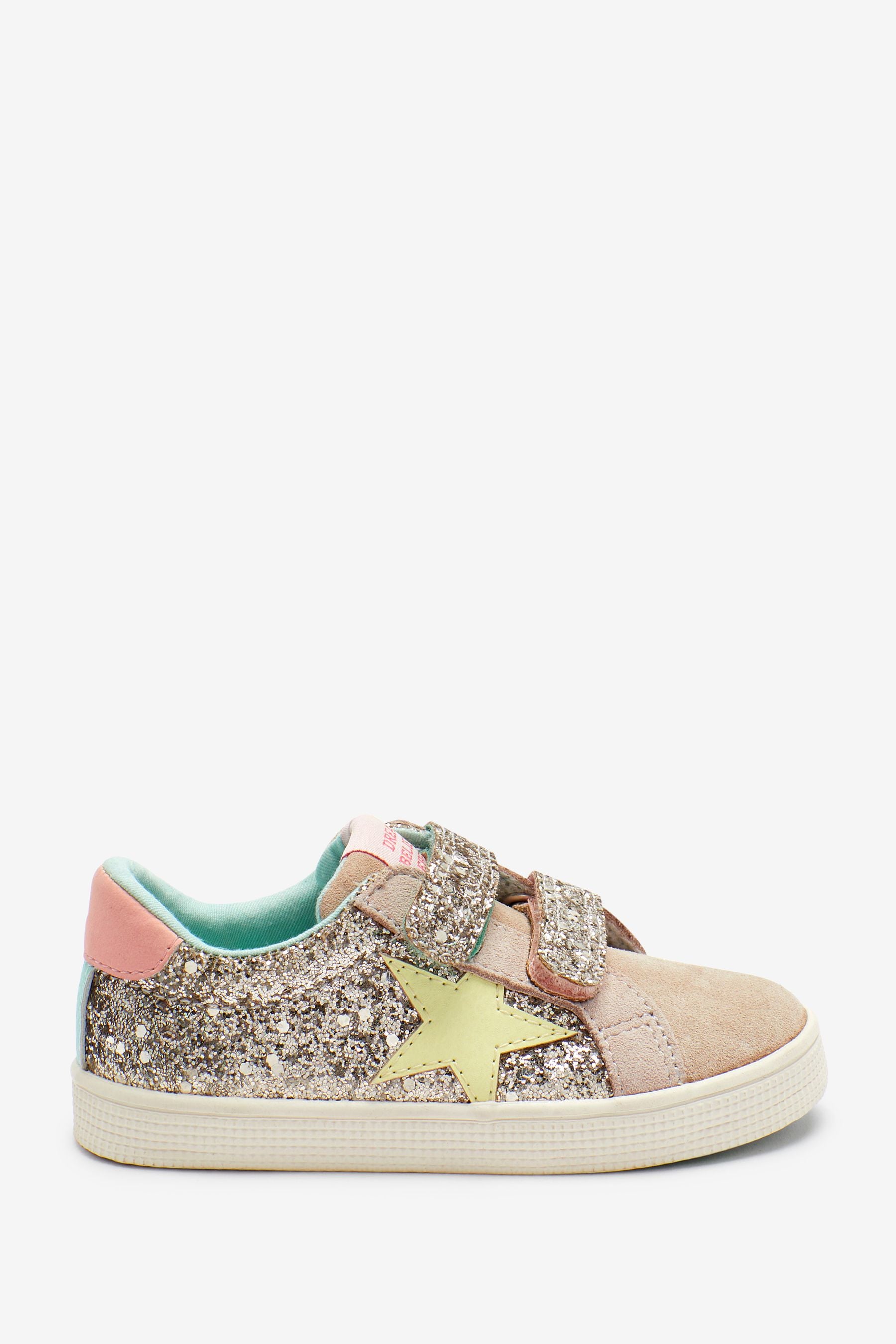 Glitter star trainers top