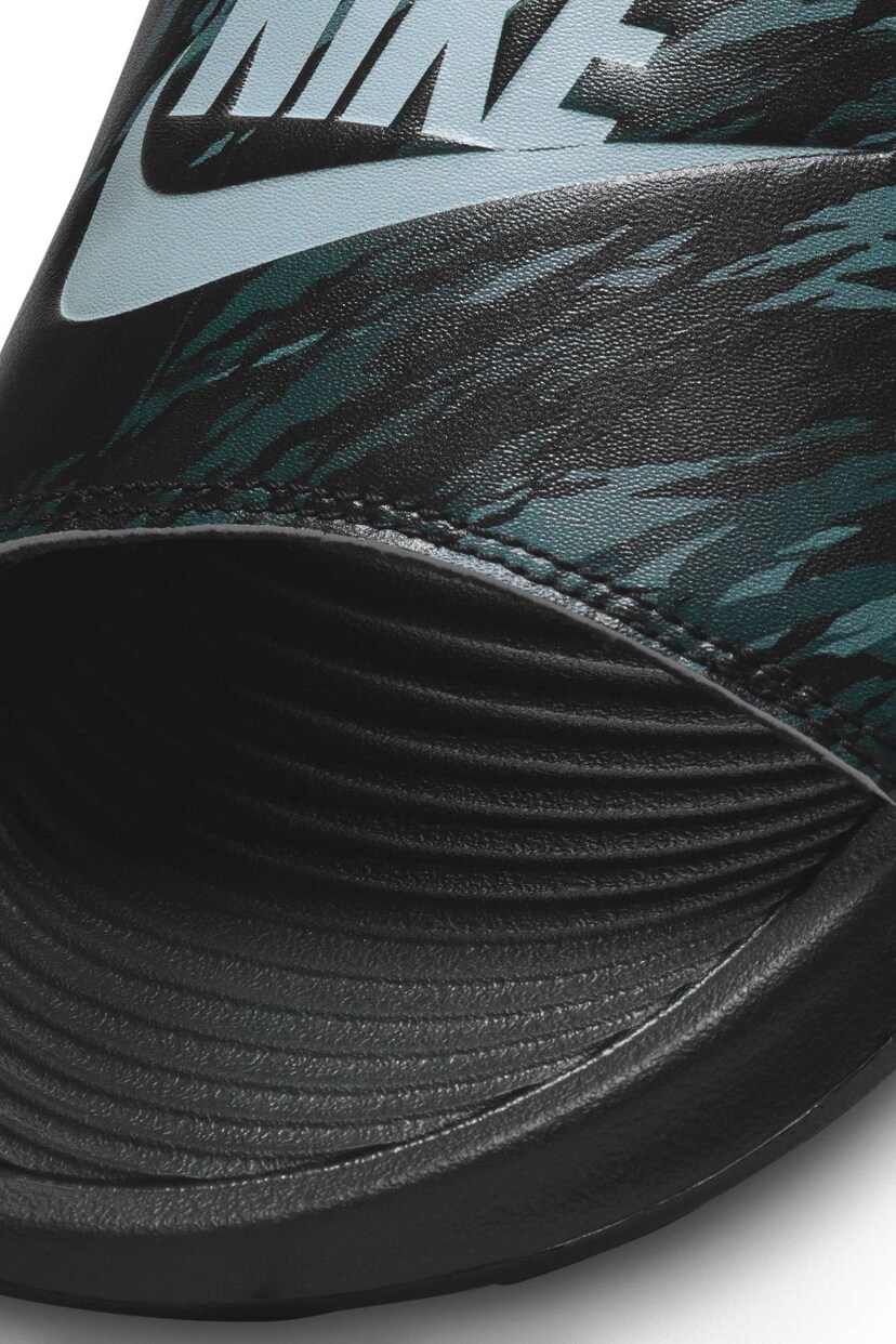 Nike Black Camo Victori One Sliders - Image 7 of 7