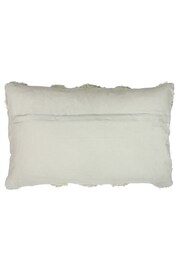 furn. Taupe Grey Orson Tufted Polyester Filled Cushion - Image 2 of 4