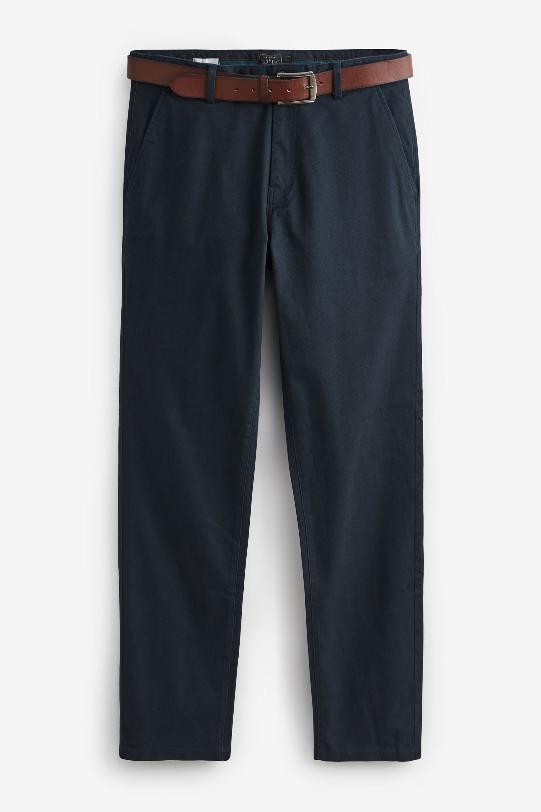 Next mens navy trousers online