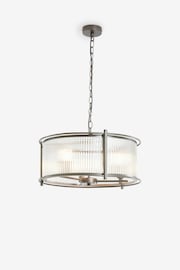 Pewter Hertford 3 Light Chandelier Ceiling Light - Image 5 of 5