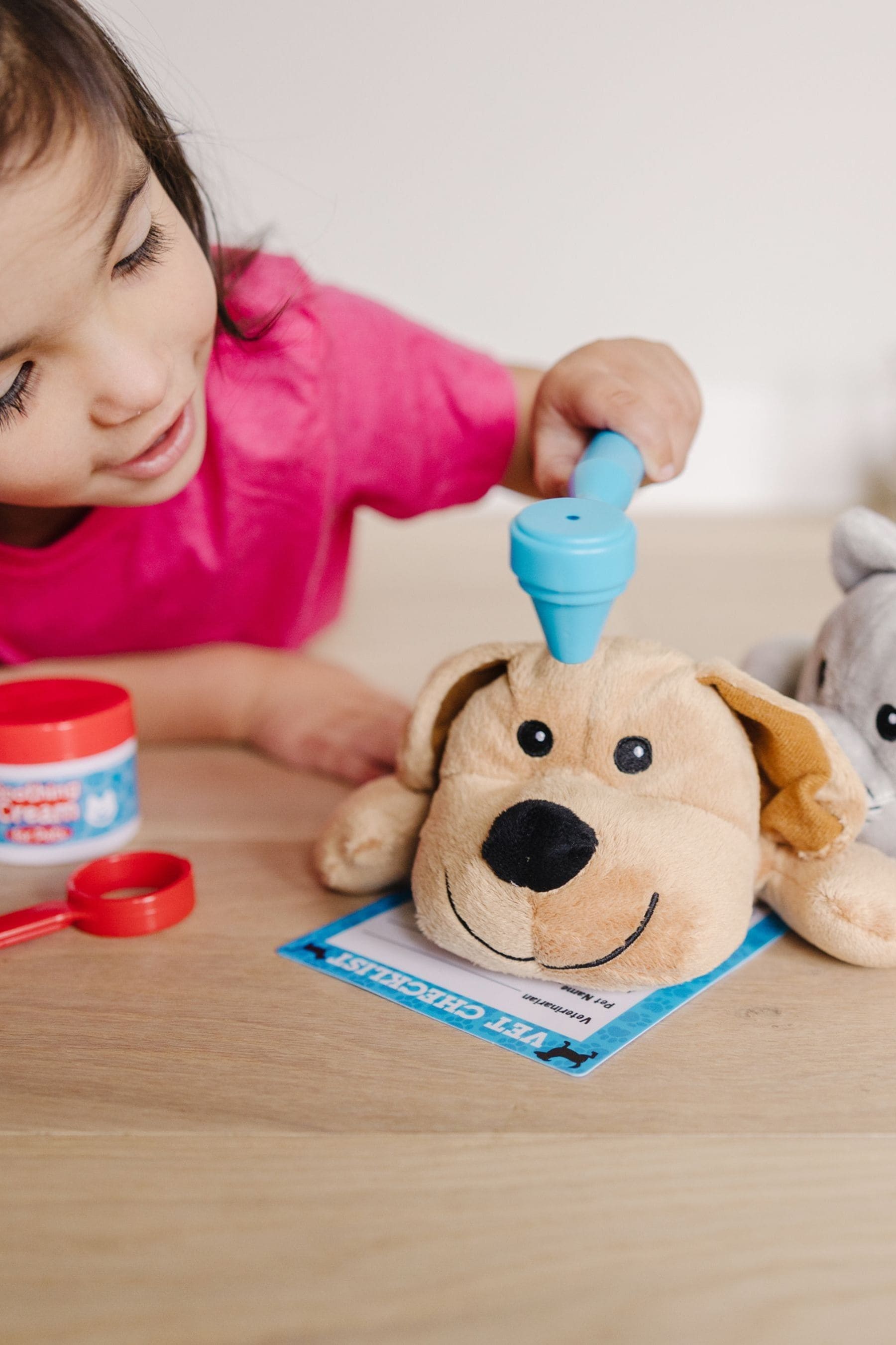 Melissa Doug Multi Examine Treat Pet Vet Play Set