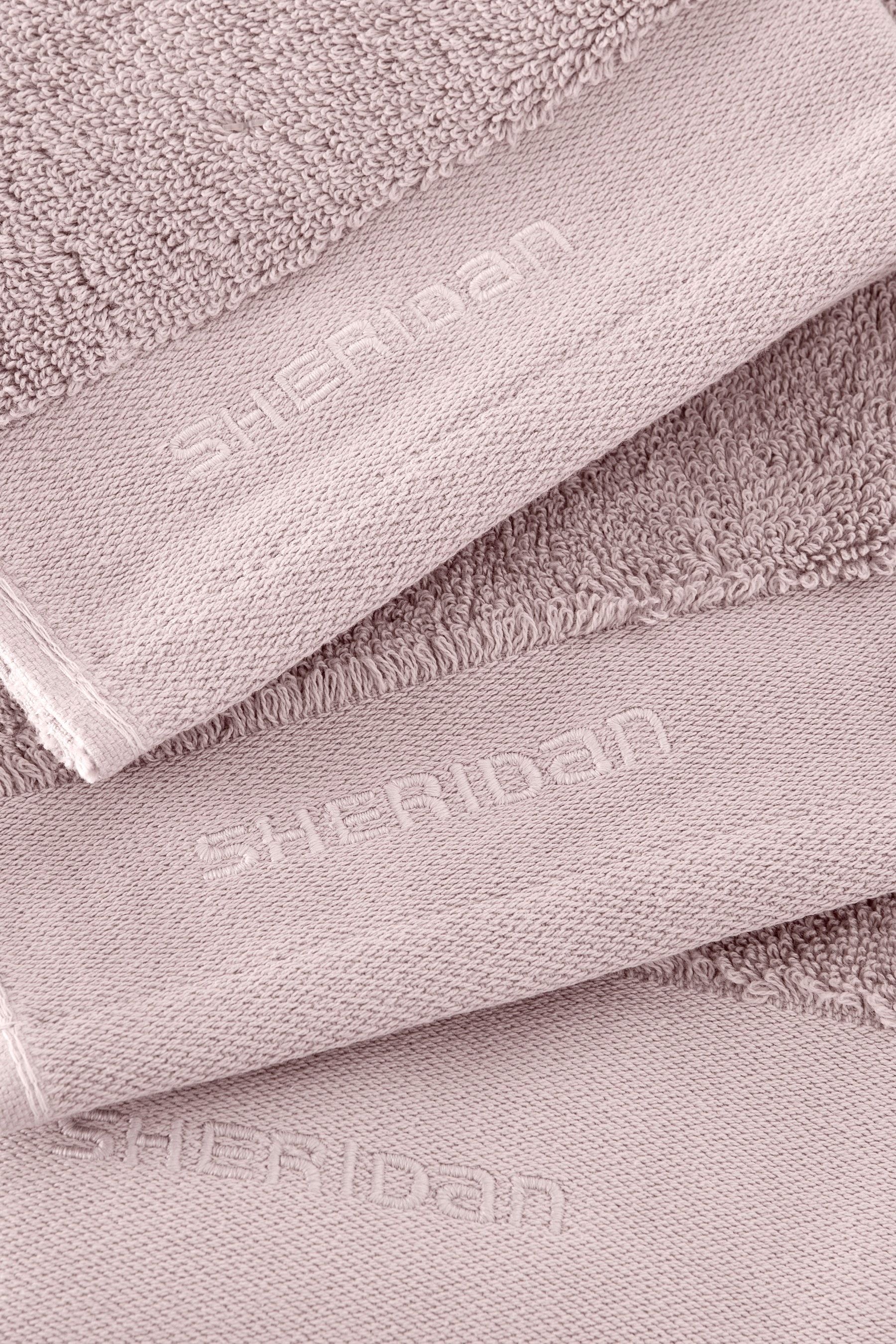 Buy Sheridan Pink Luxury Retreat Towel from Next Luxembourg