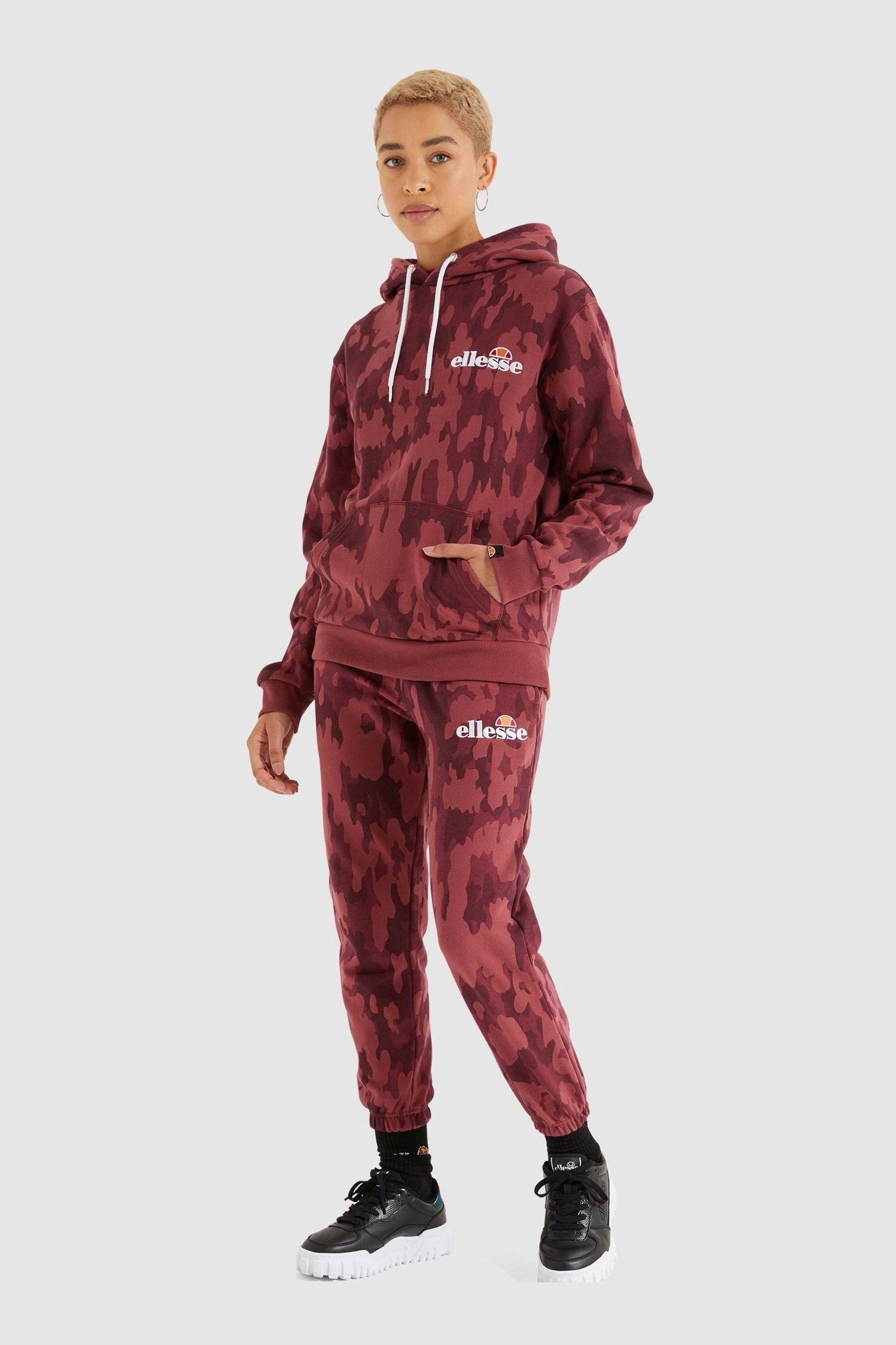 Buy Ellesse Dark Purple Noreo Camo Joggers from the Next UK online shop
