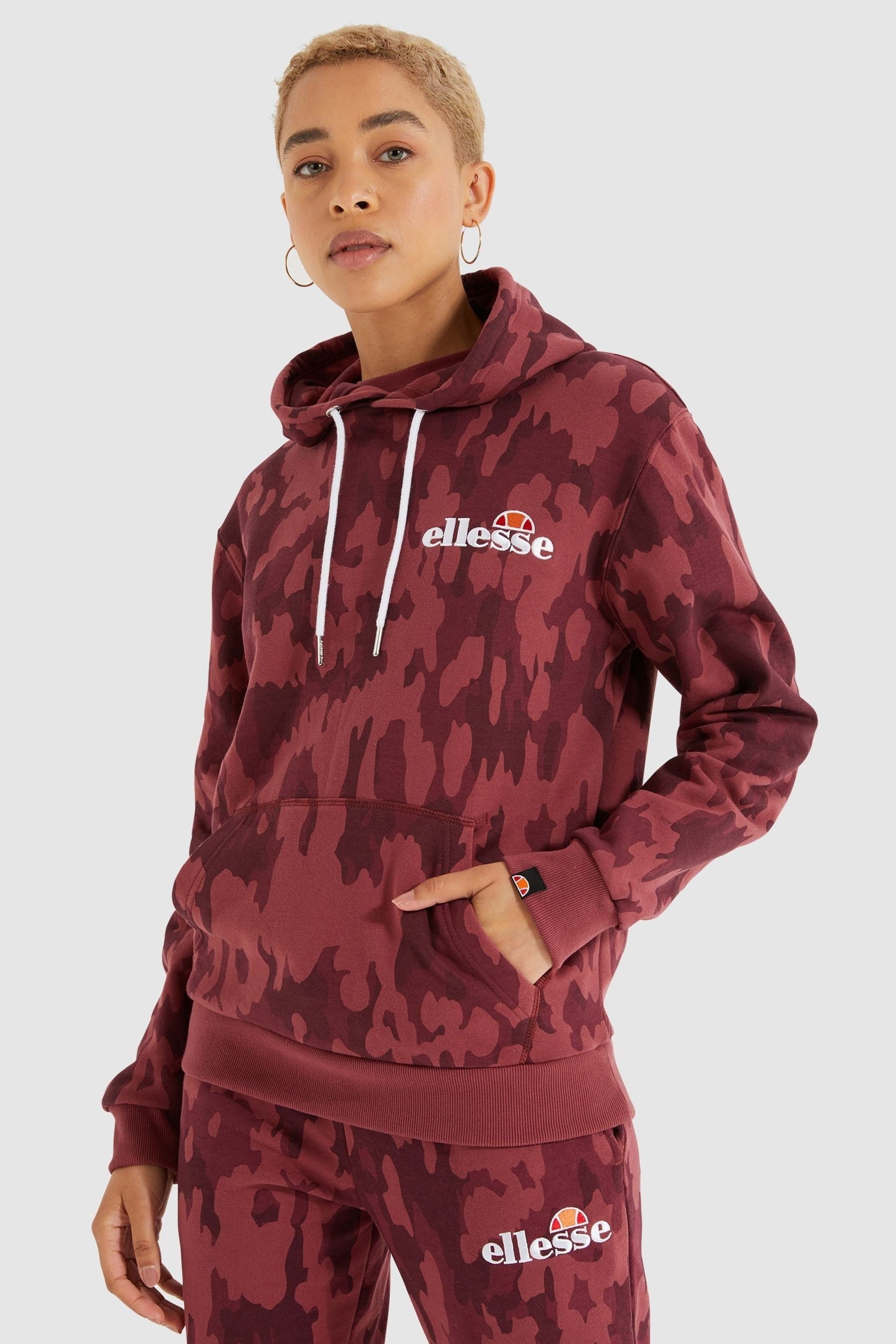 Buy Ellesse Dark Purple Noreo Camo Joggers from the Next UK online shop
