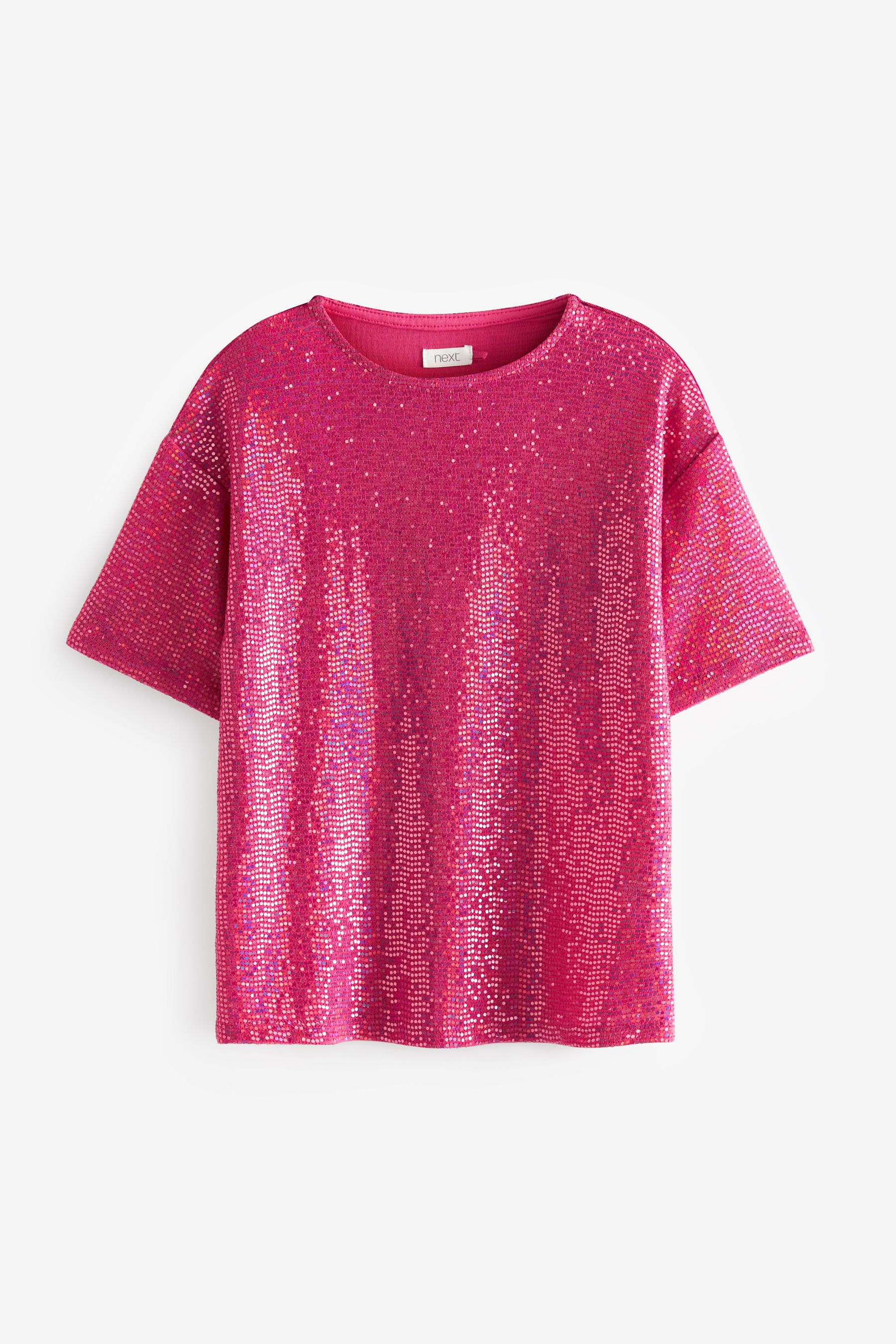 Next pink sequin top 2025