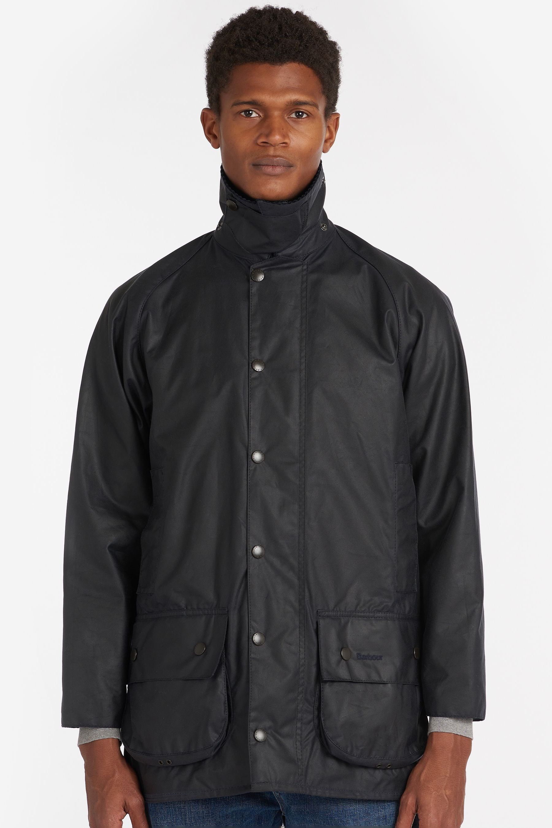 Barbour beaufort blue shop
