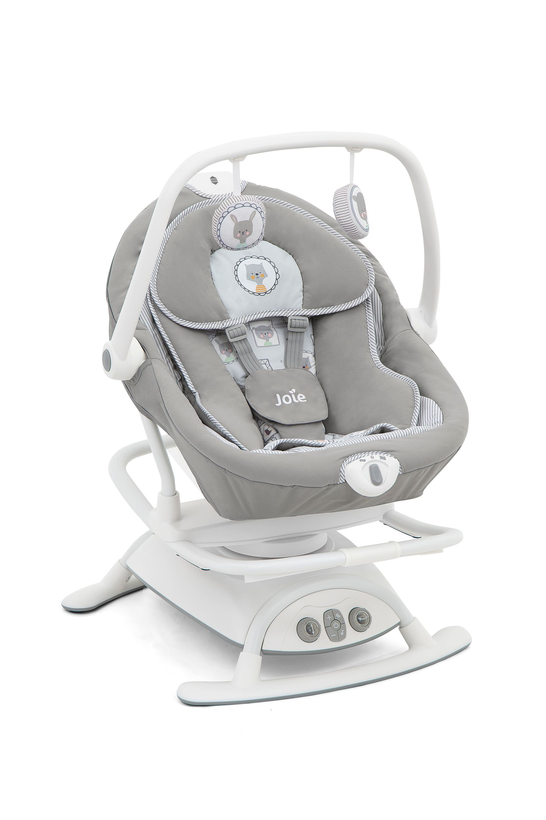 Buy Joie Grey Sansa 2 In 1 Baby Bouncer and Soothing Rocker from the Next UK online shop