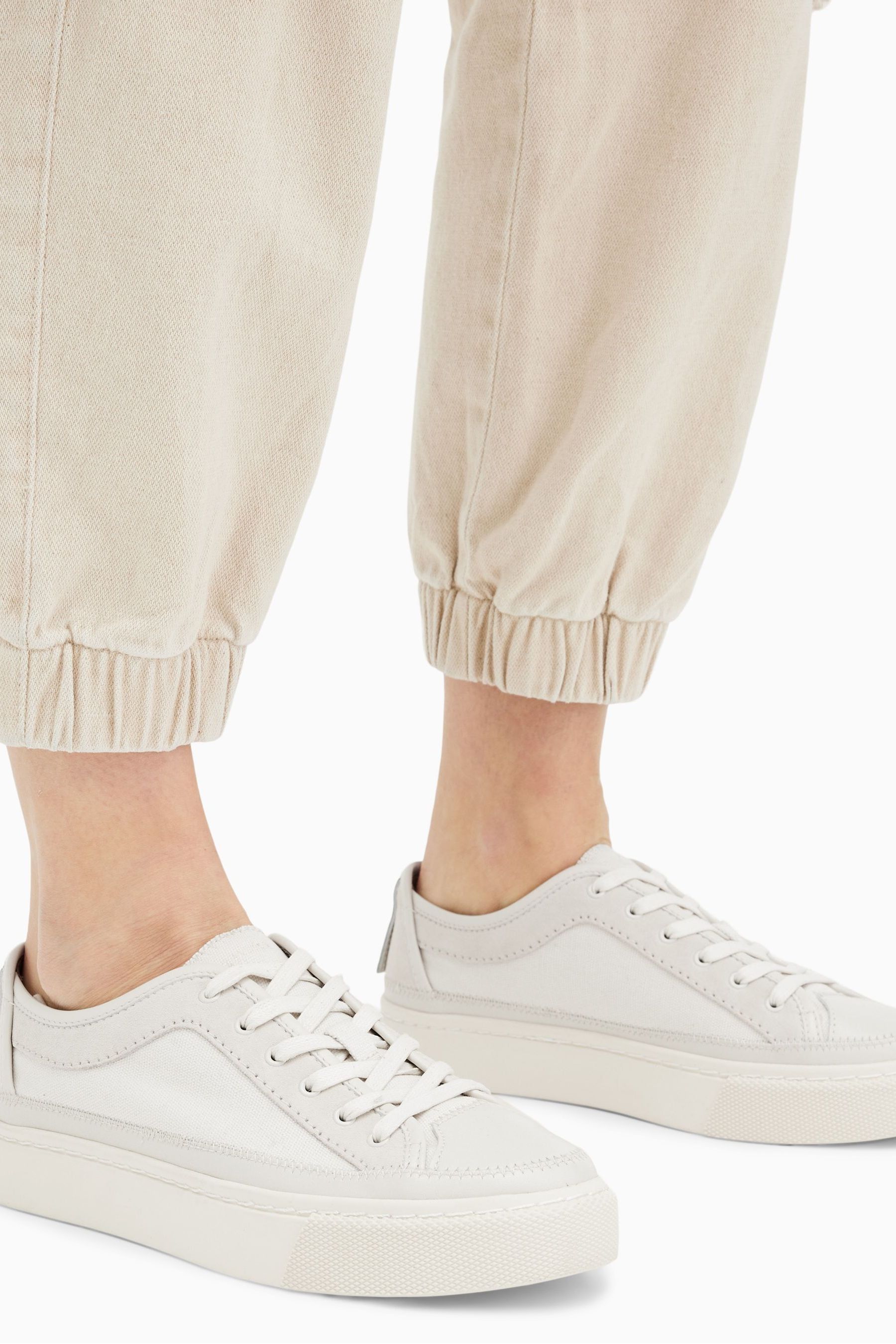 Buy AllSaints White Milla Sneakers from Next Spain