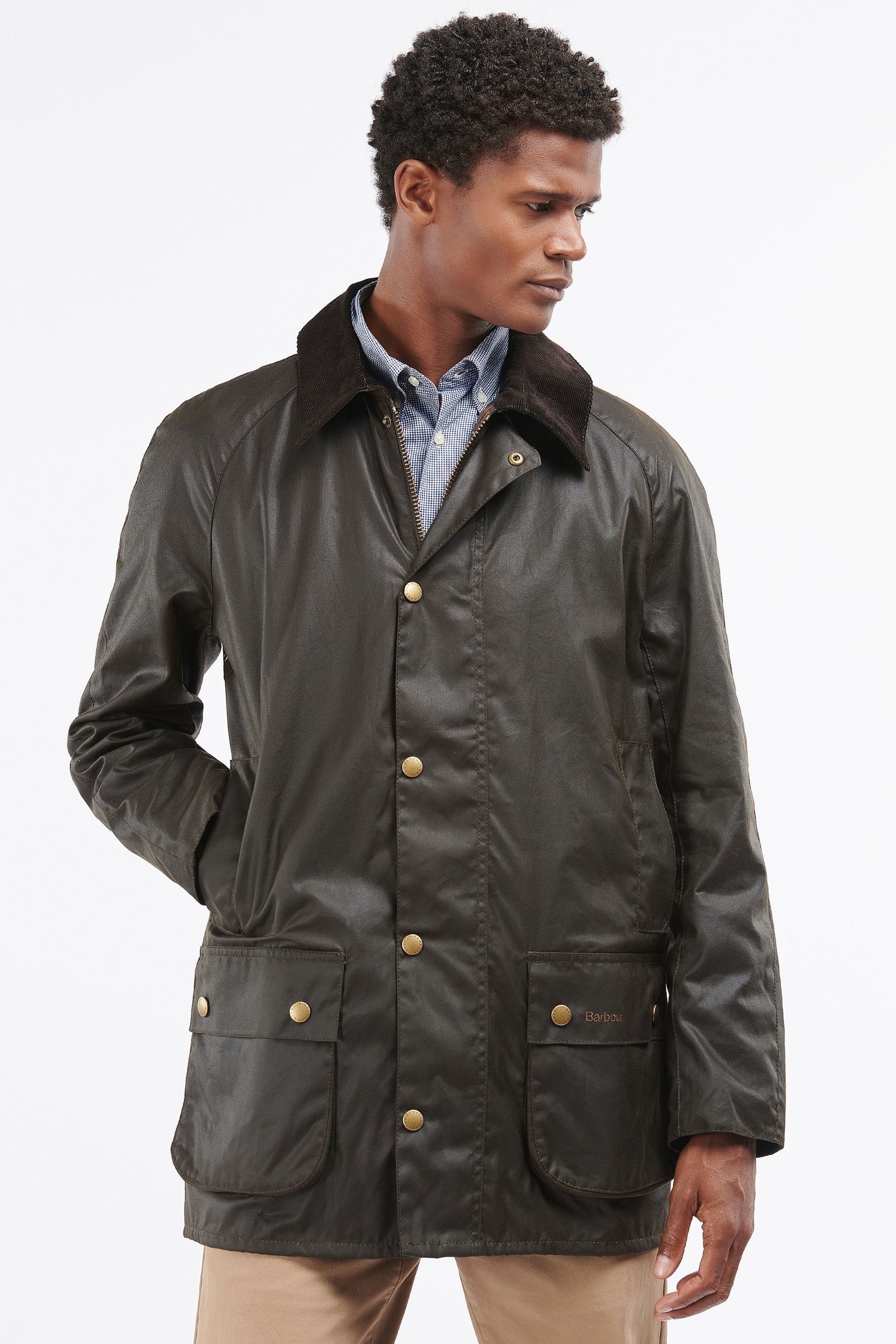 Buy Barbour Green Beausby Wax Jacket from the Next UK online shop