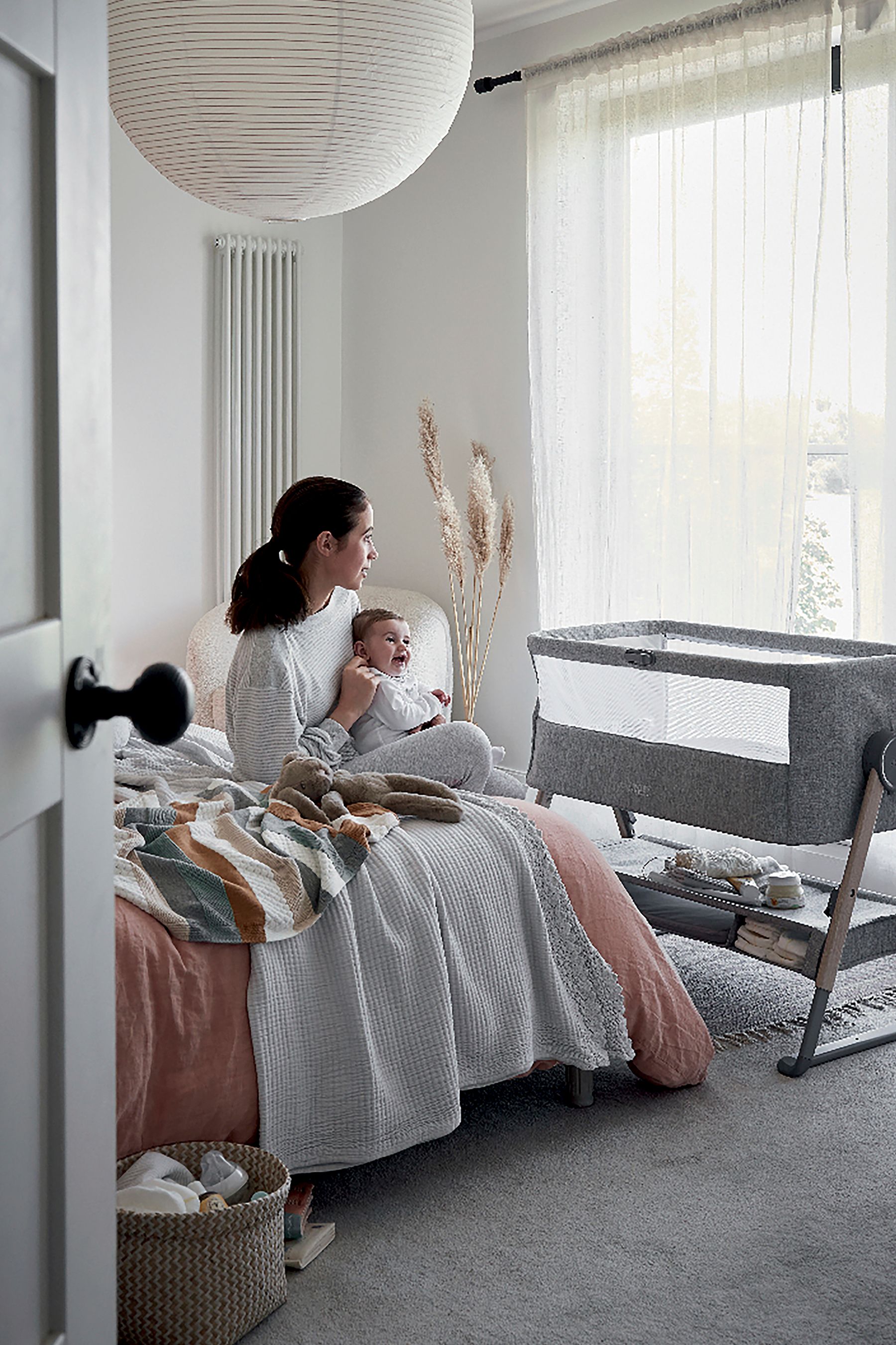 Buy Mamas Papas Black Lua Bedside Crib from the Next UK online shop