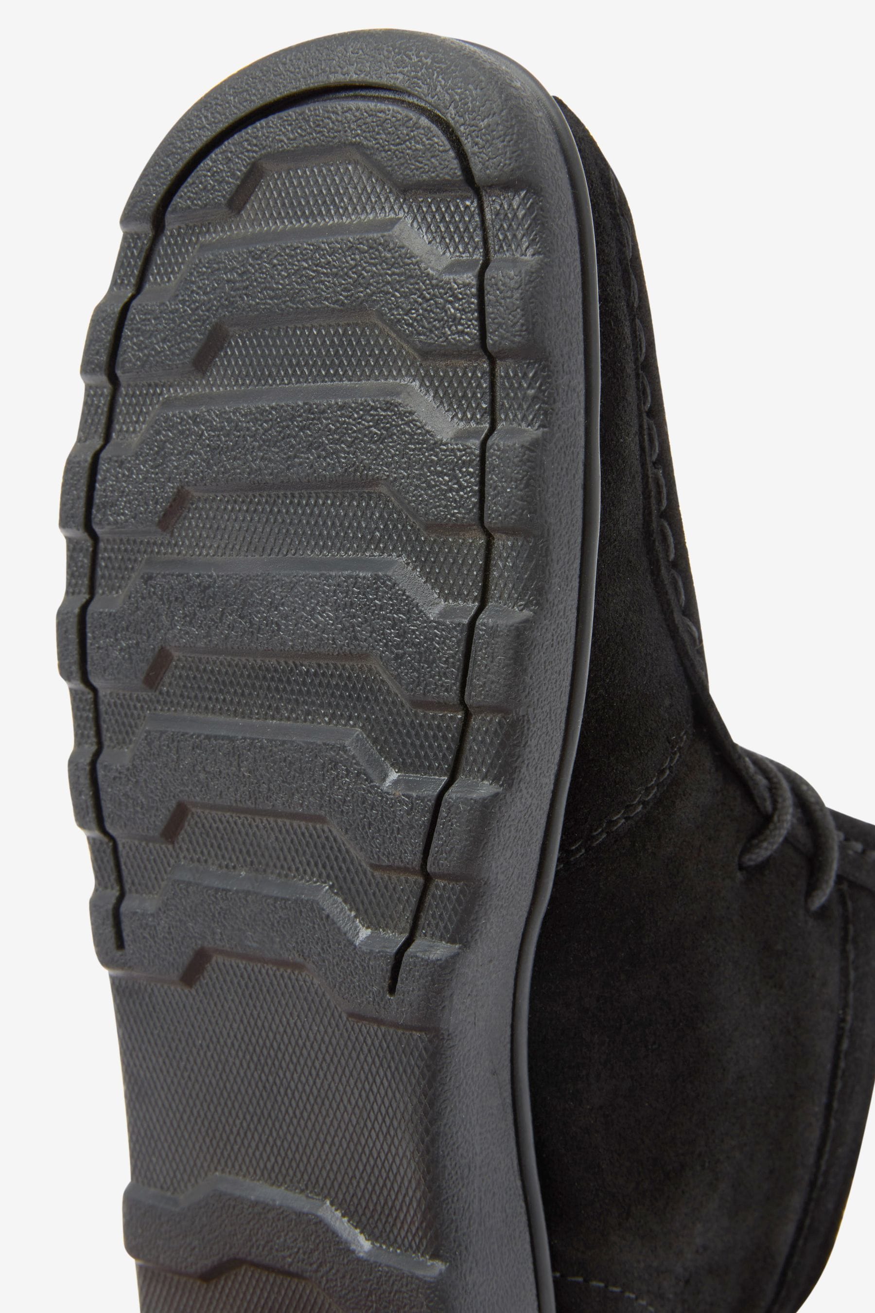 Buy Black Suede Lace Up School Boots from Next Luxembourg