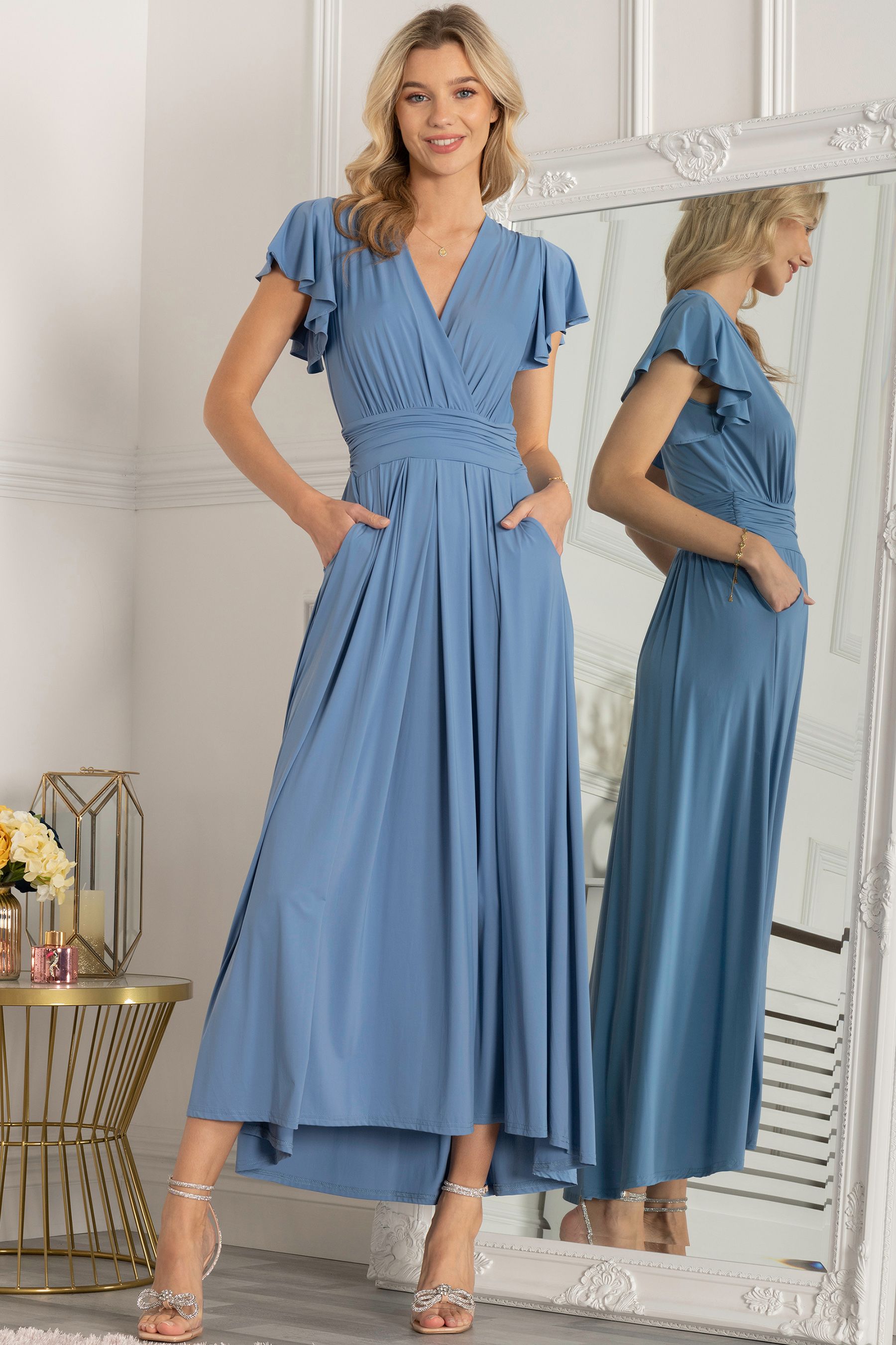 Jolie moi blue dress 2025
