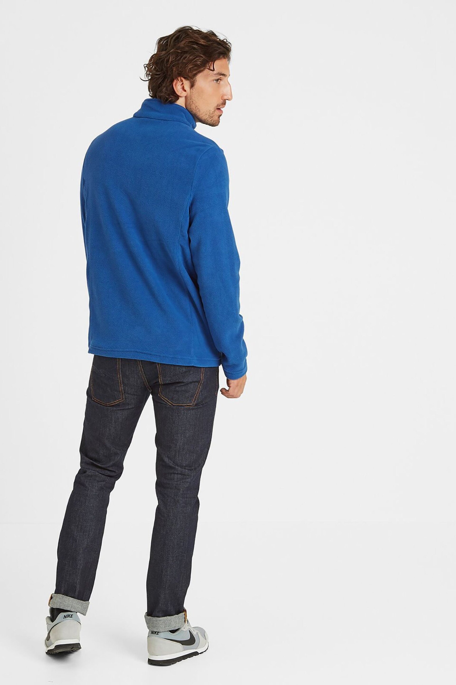 Tog 24 Dark Blue Shire Fleece Zip Neck Fleece - Image 2 of 5