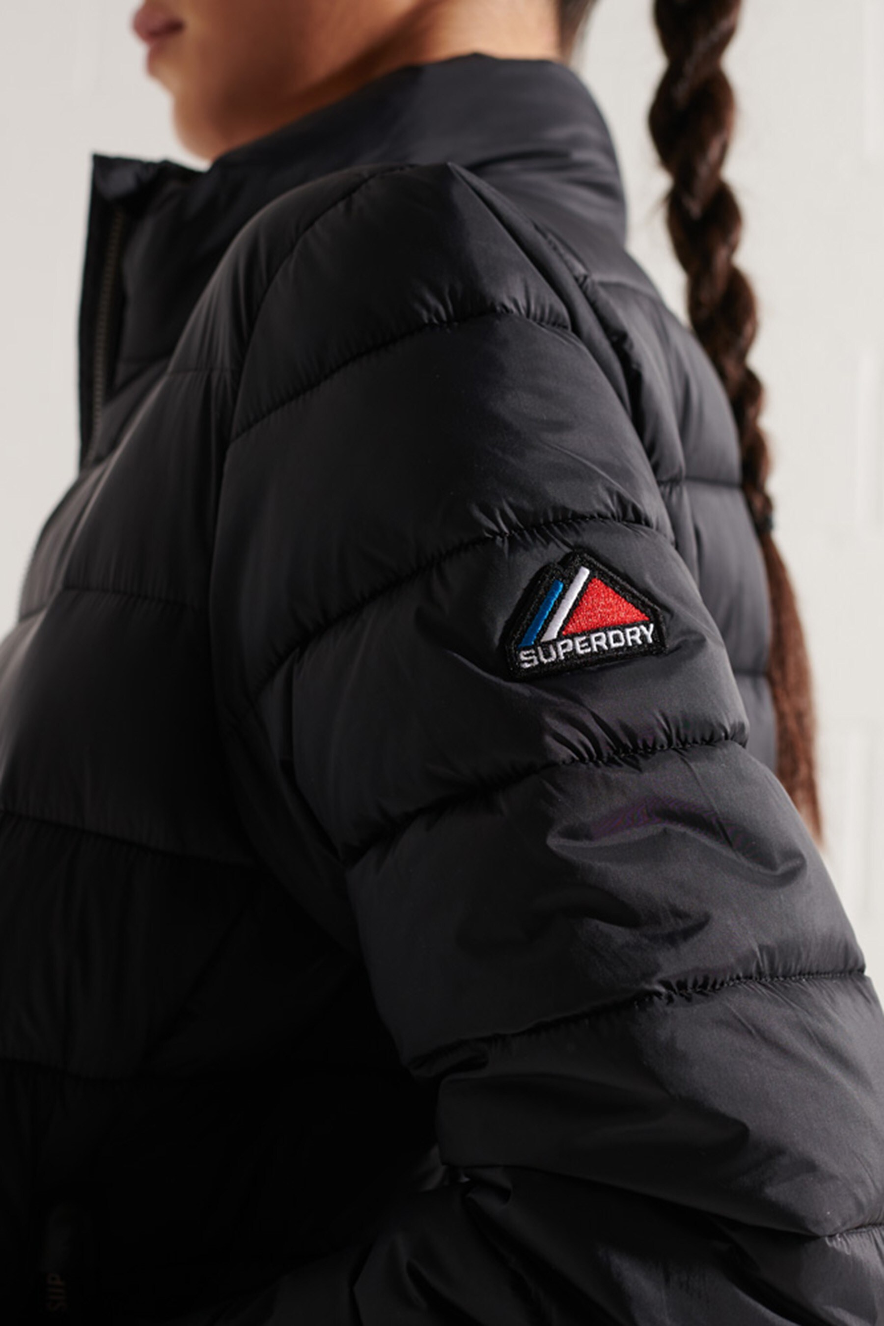 Buy Superdry Black Fuji Bomber Jacket from Next Luxembourg