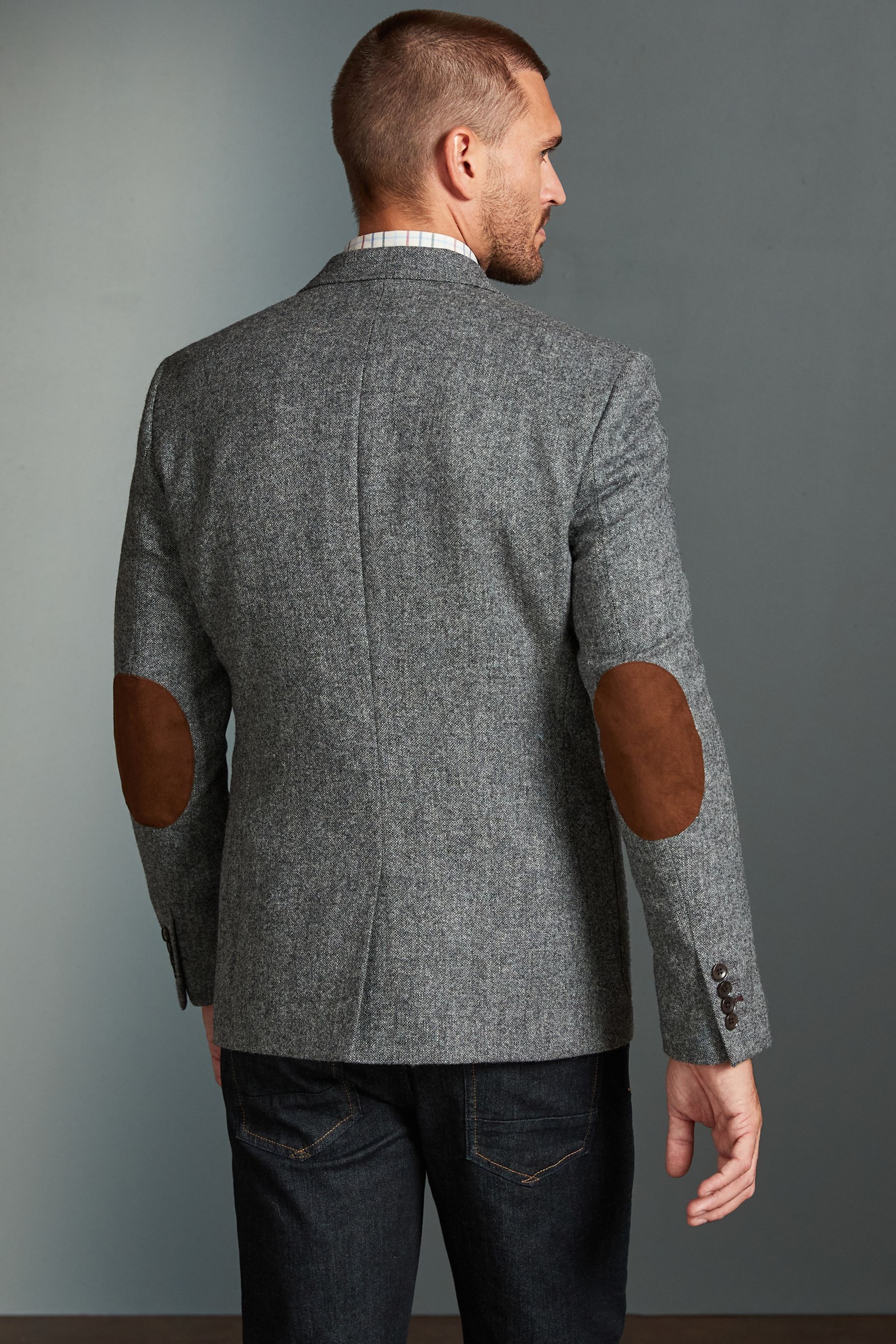 Blazer with patches on elbow hotsell