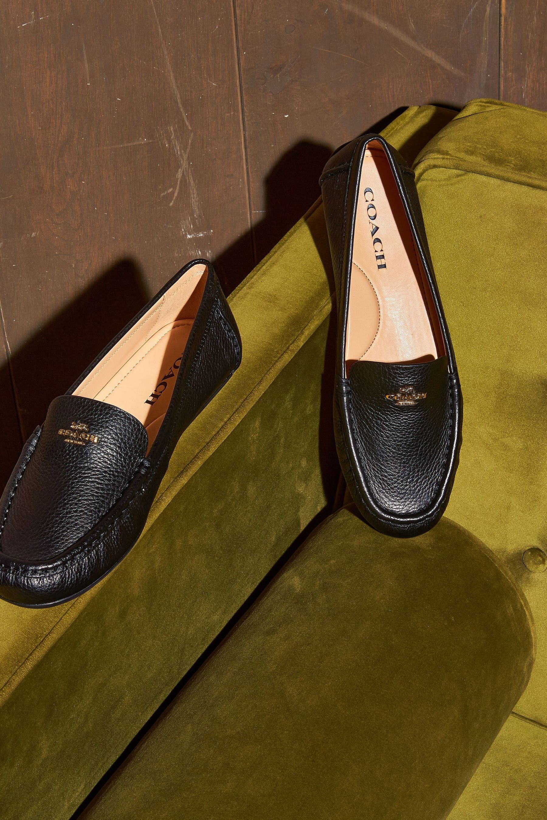 Buy Coach Marley Leather Moccasin Driver Shoes from Next Ireland