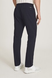 Reiss Navy Ranger Golf Performance Slim Fit Trousers - Image 5 of 5