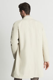 Reiss Stone Colombo Single Breasted Long Length Coat - Image 5 of 6