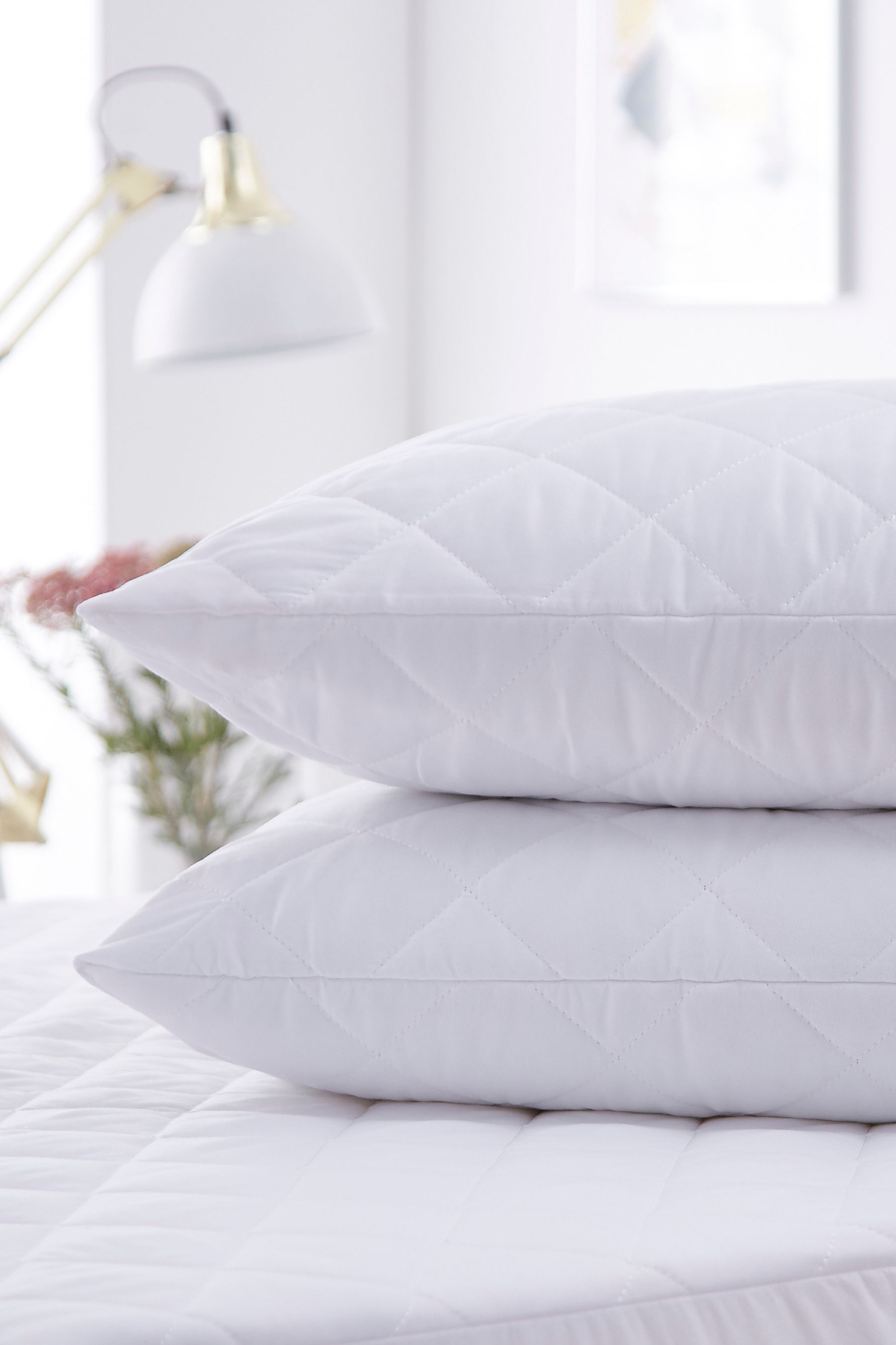 Buy Silentnight Set of 2 Waterproof Pillow Protectors from the Next UK online shop
