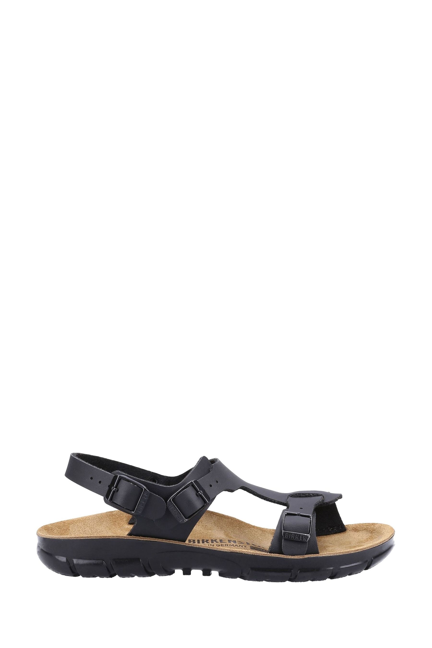 Buy Birkenstock Black Saragossa Birko Flor Sandals from the Next UK online shop