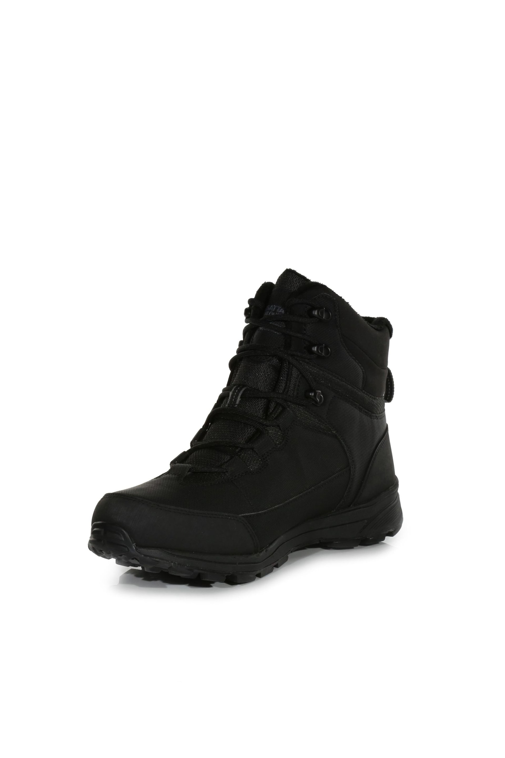 Regatta Black Mens Samaris Thermo Waterproof Walking Boots - Image 3 of 4