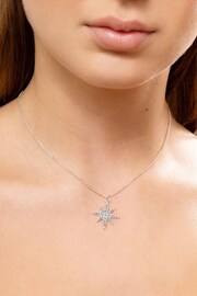 Caramel Jewellery London Silver Superstar Necklace - Image 3 of 8
