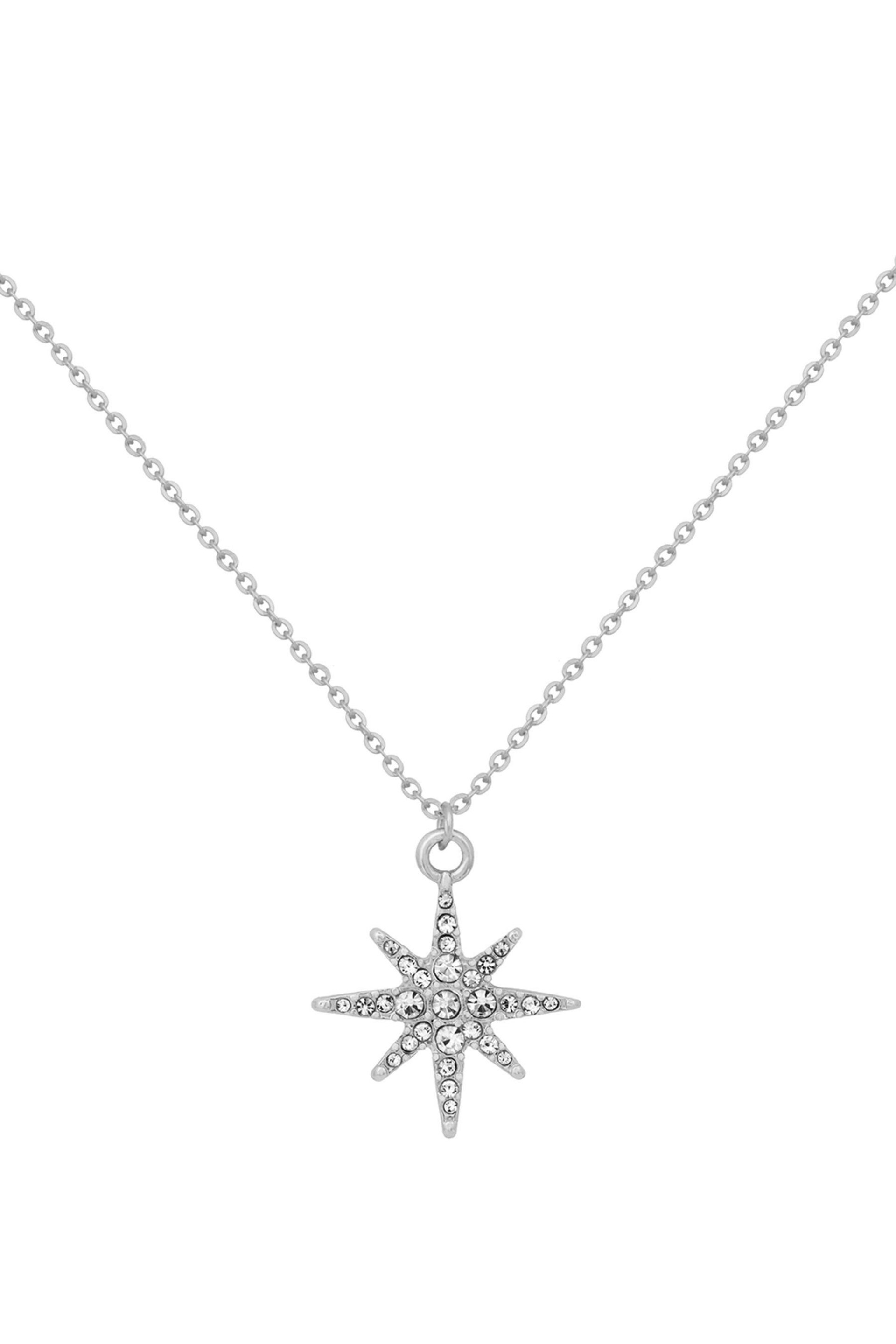 Caramel Jewellery London Silver Superstar Necklace - Image 6 of 8