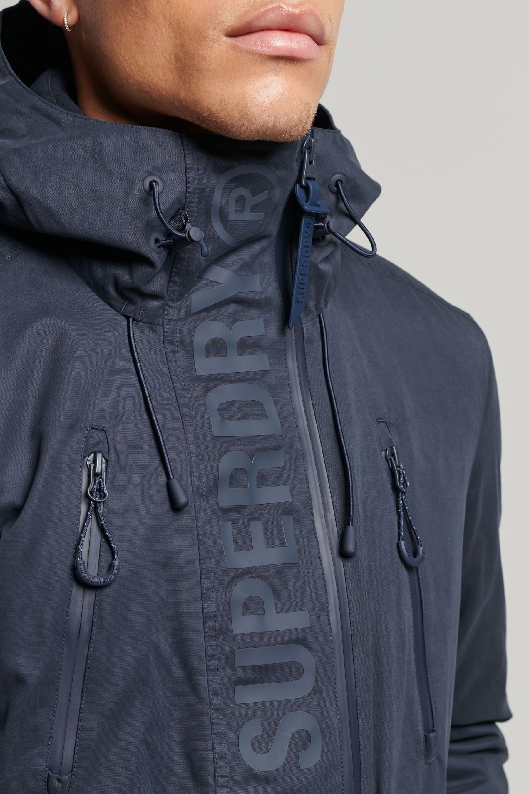 Superdry microfibre wind parka new arrivals