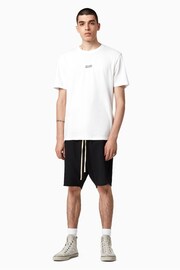 AllSaints Black Helix Shorts - Image 2 of 7