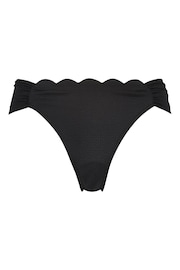 Hunkemöller Black Scallop Rio Butterfly Bikini Bottoms - Image 4 of 5