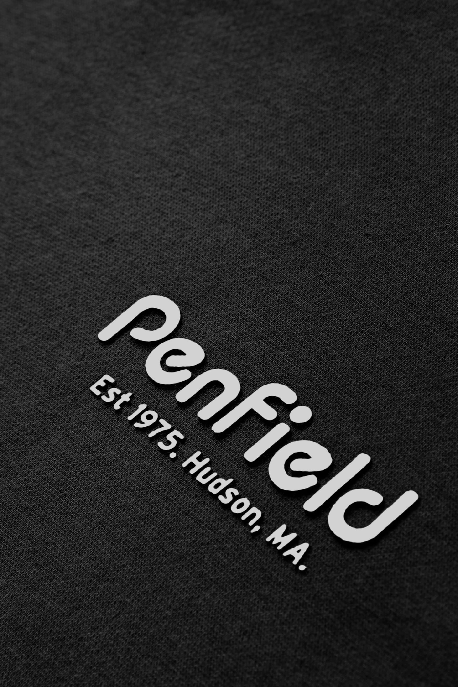 Penfield Black Hudson Script Crew Neck Long-Sleeved Sweater - Image 7 of 7