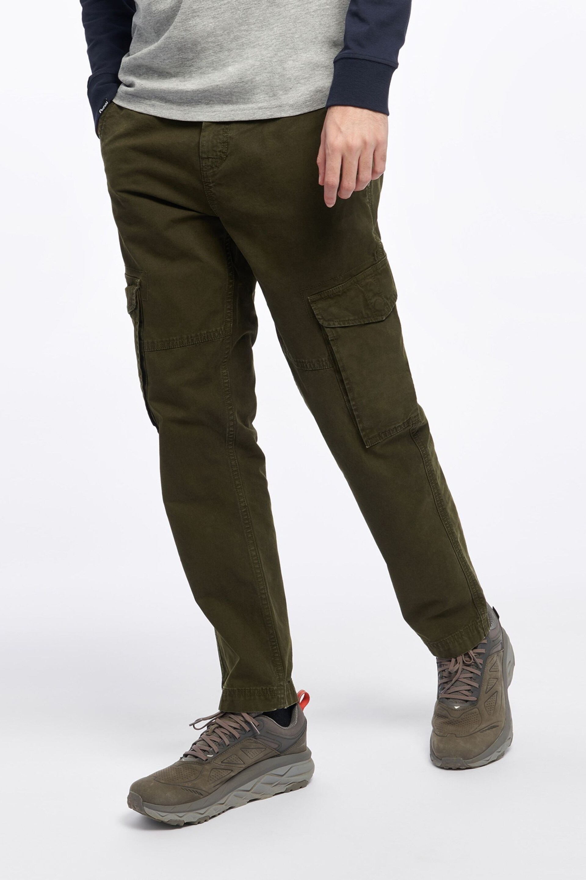 Penfield Green Hudson Script Elasticated Waist Trousers - Image 1 of 7