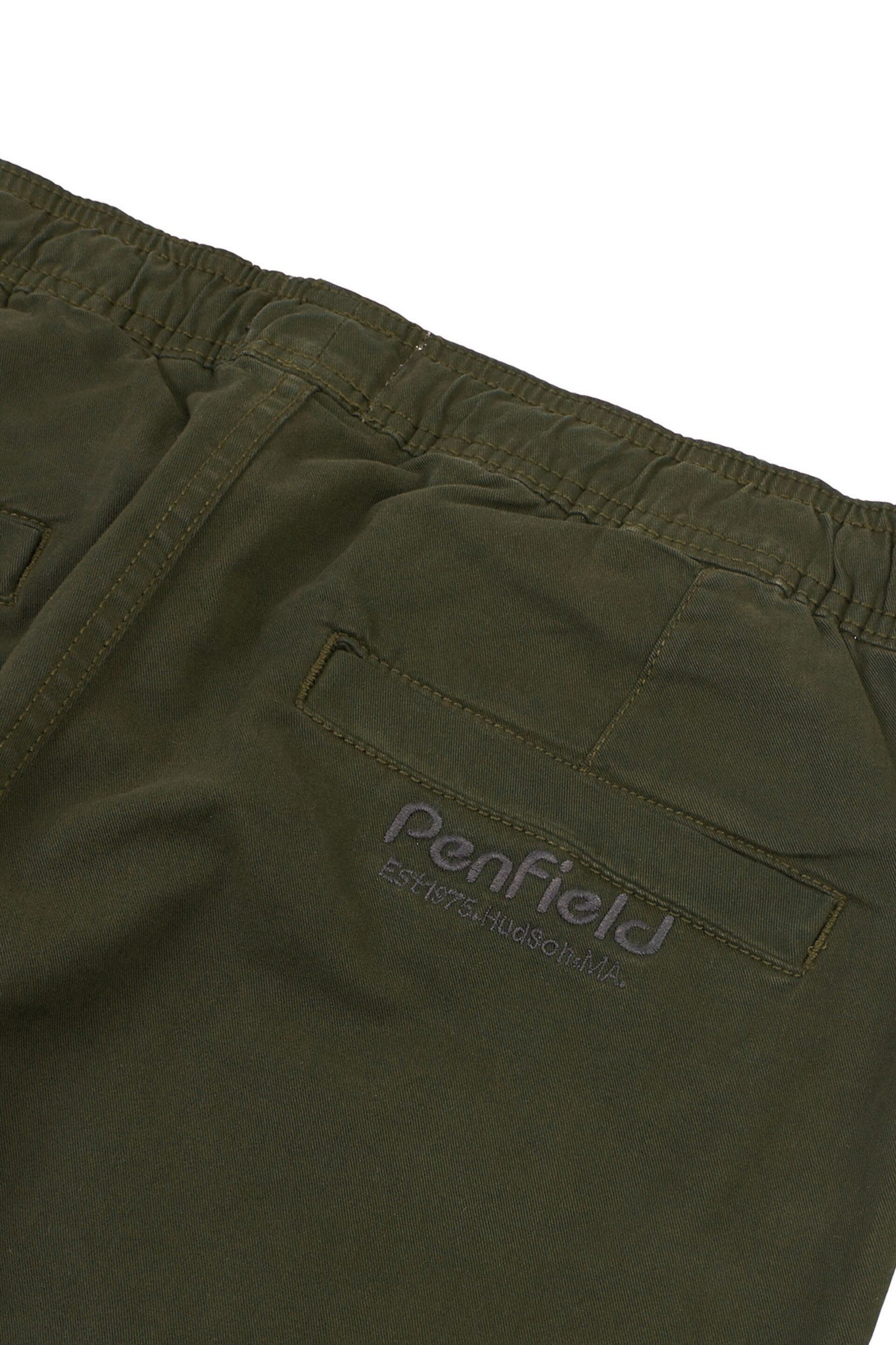 Penfield Green Hudson Script Elasticated Waist Trousers - Image 7 of 7