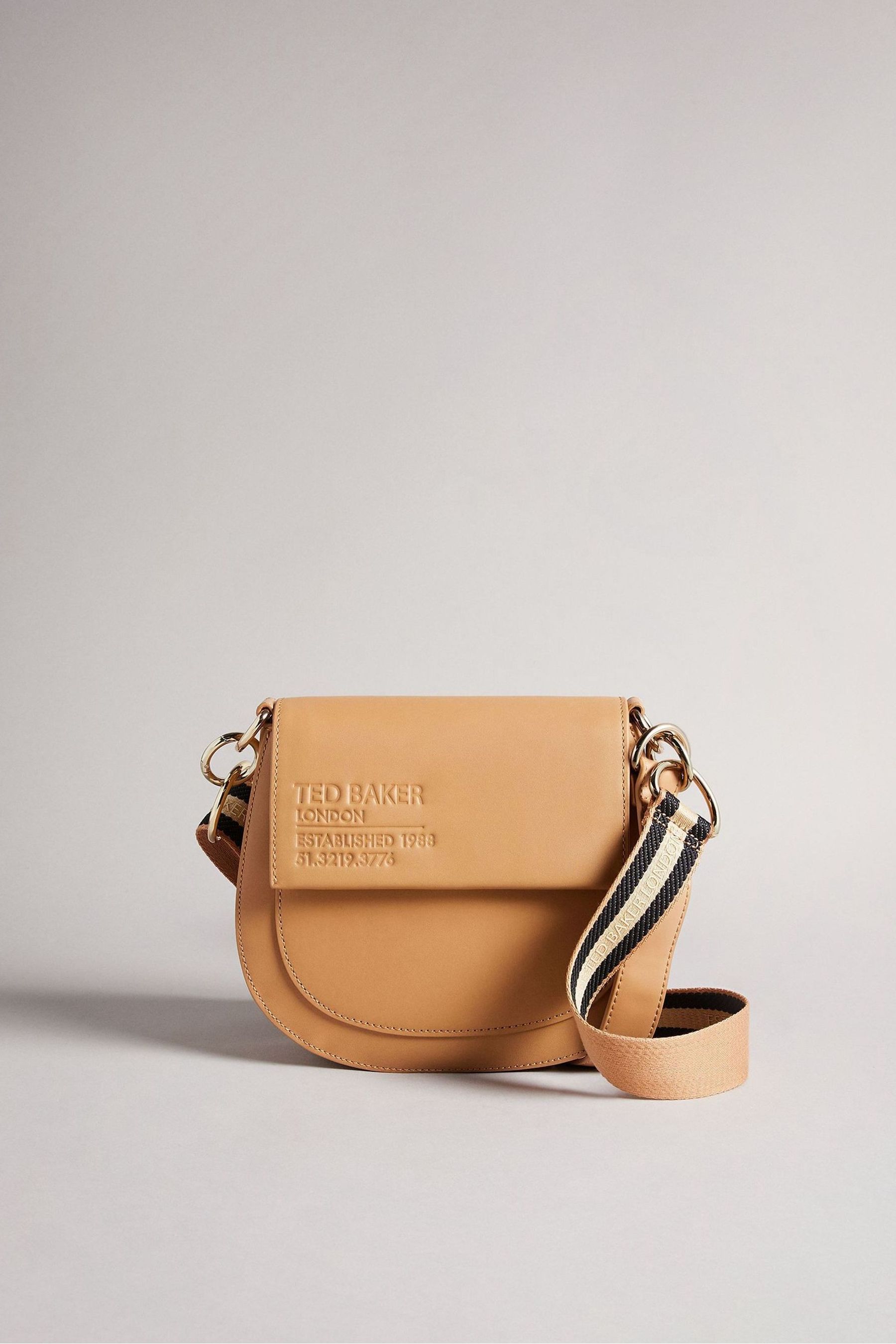 Buy Ted Baker Camel Brown Darcell Branded Webbing Satchel Cross Body Bag from Next Austria