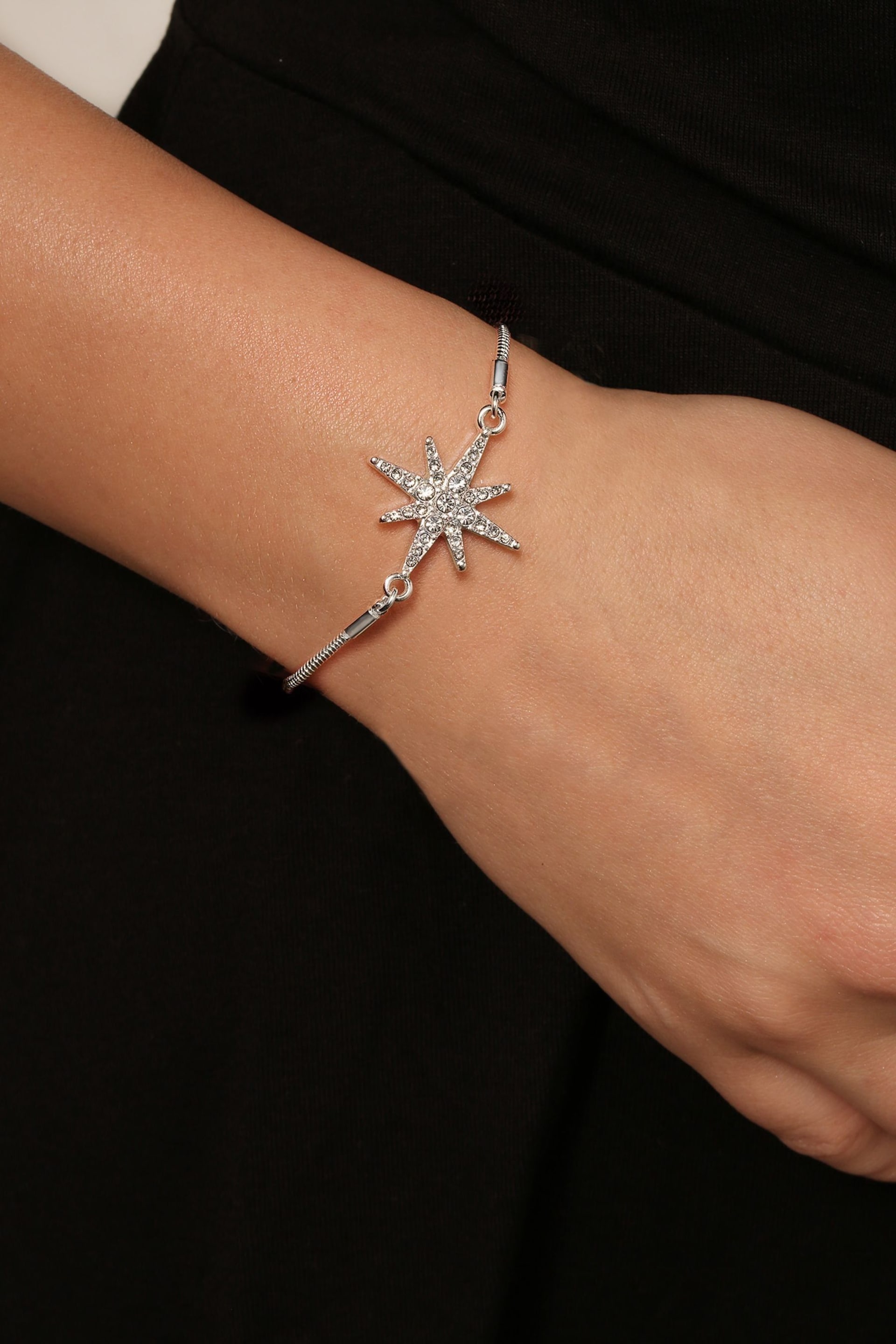 Caramel Jewellery London Silver 'Superstar' Bracelet - Image 2 of 4