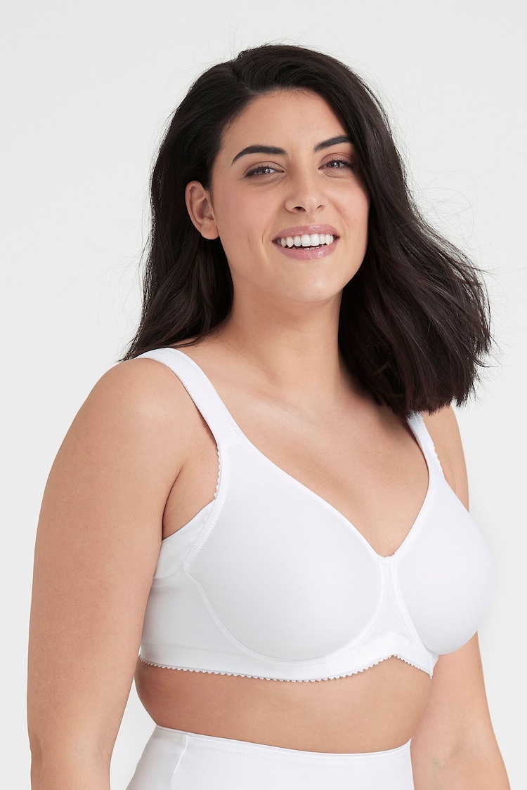 Miss Mary of Sweden White Stay Fresh Underwired Bra - Image 1 of 3