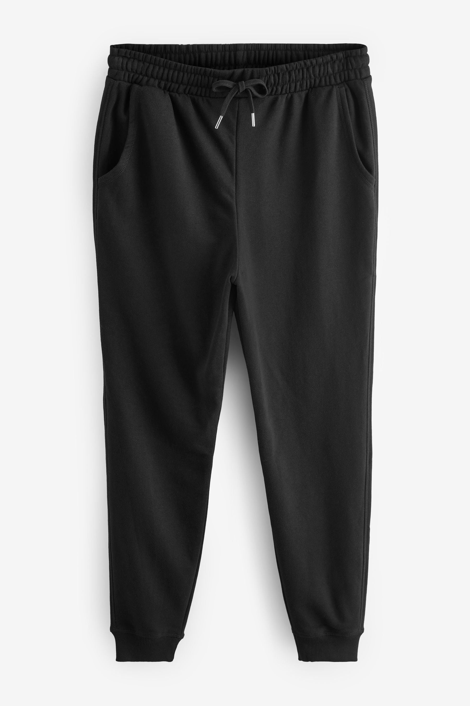 Cotton black joggers hotsell