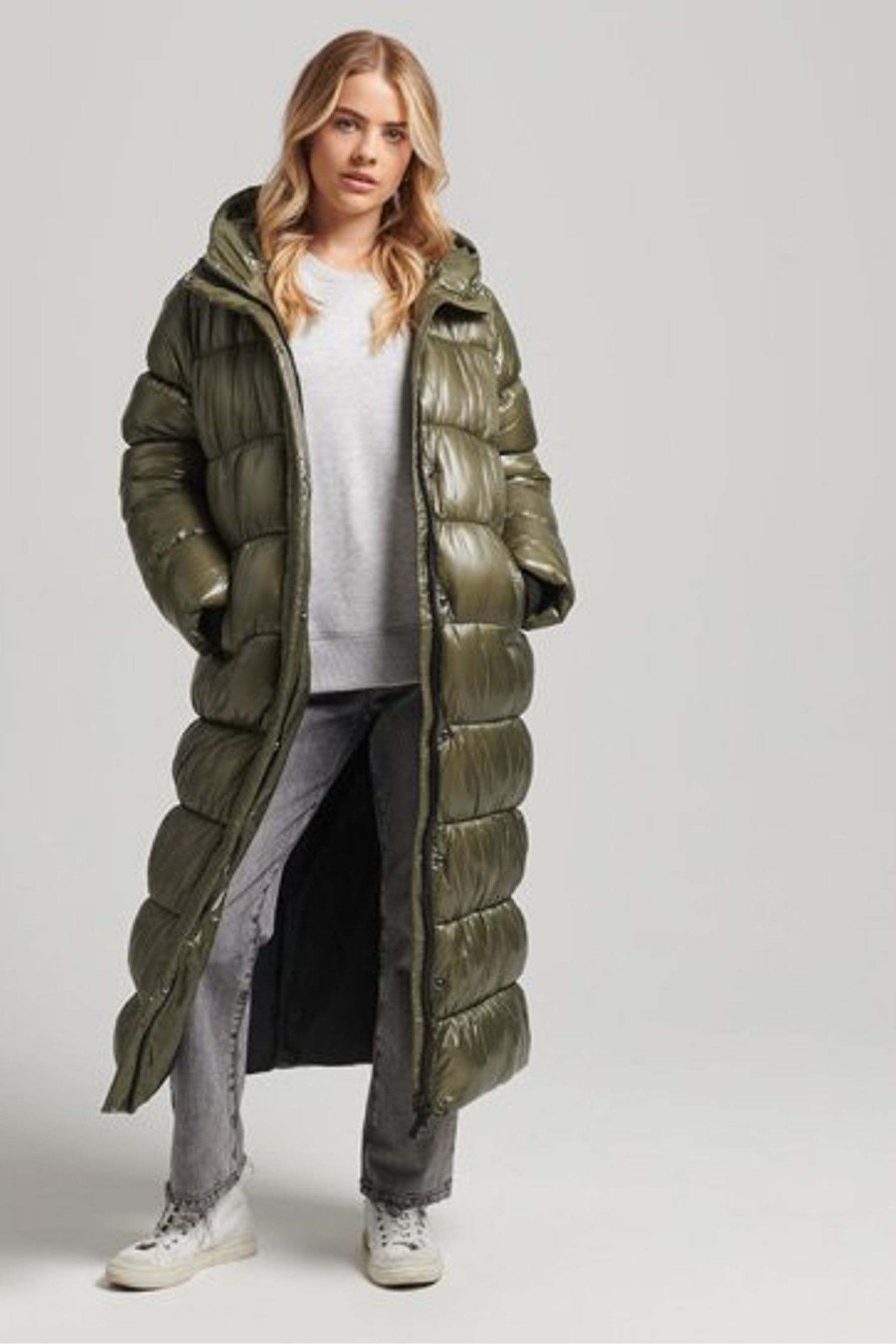 Longline sports jacket shop