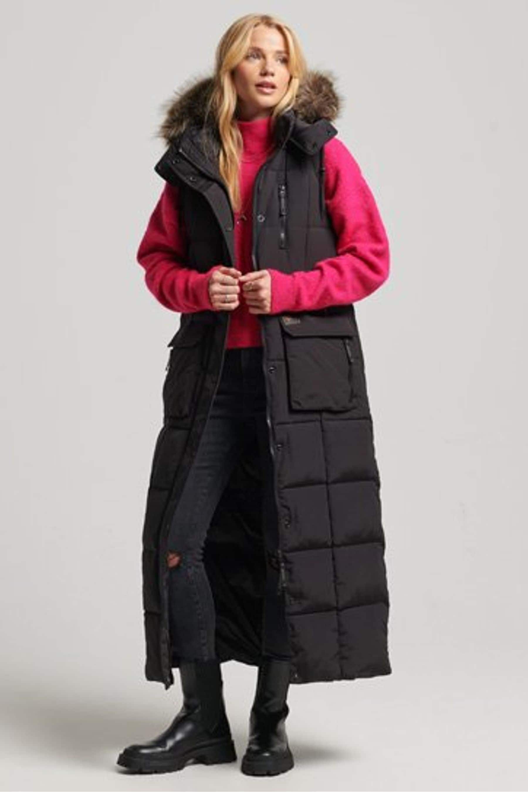 Superdry hooded gilet shop