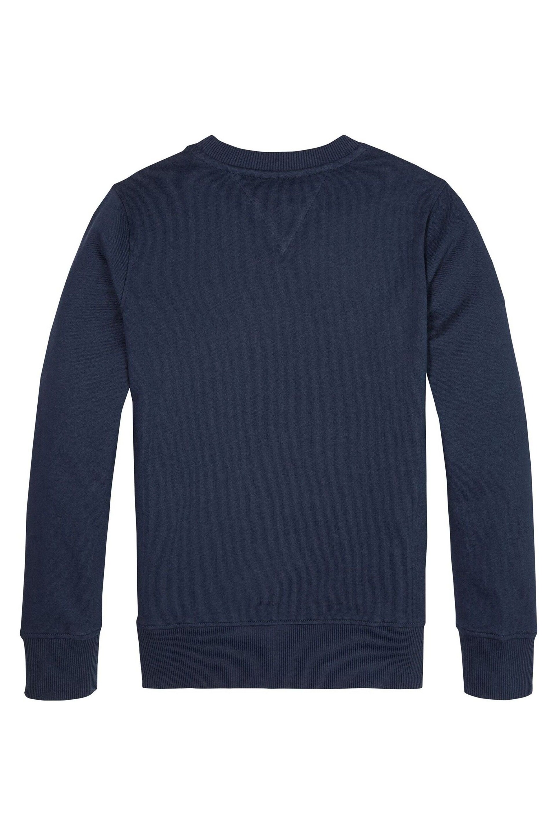 Tommy Hilfiger Blue Essential Sweatshirt - Image 2 of 2