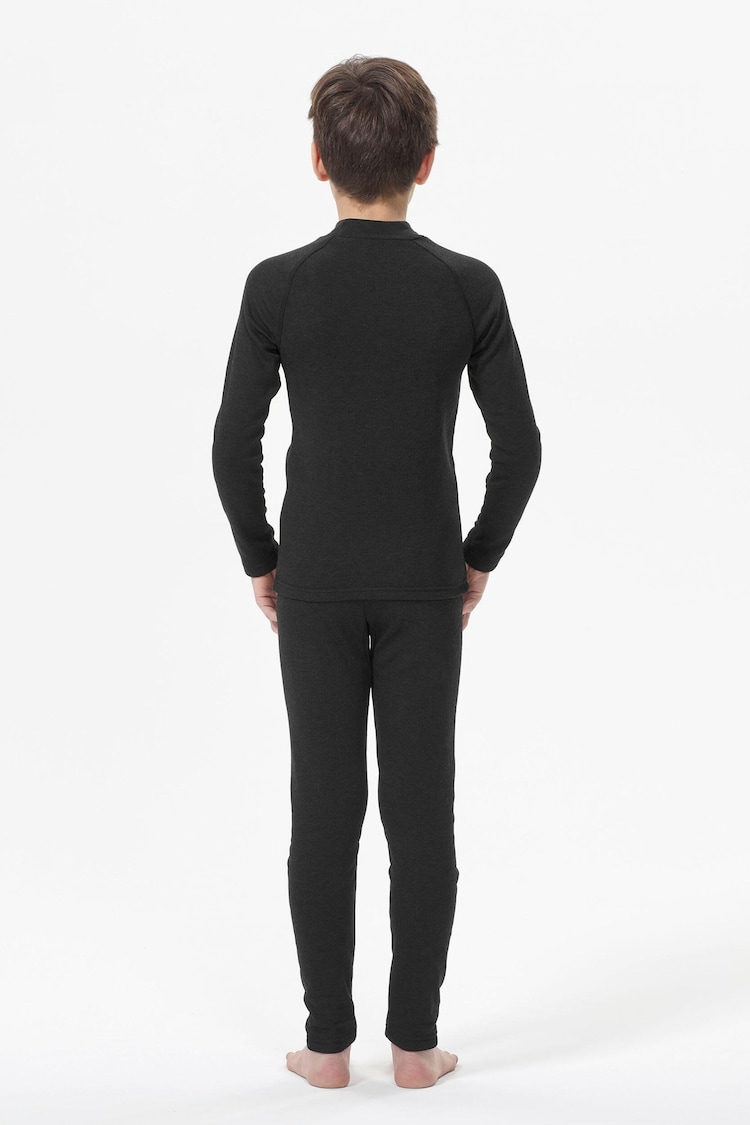 Decathlon Kids Ski Black Base Layer Leggings - Image 2 of 8