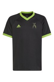 adidas Black -InspiX Junior Jersey - Image 1 of 5