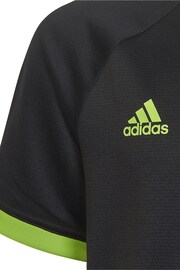 adidas Black -InspiX Junior Jersey - Image 3 of 5