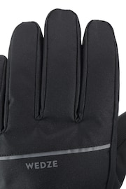 Decathlon Ski Adult Ski Black	Gloves - Image 4 of 7