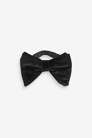 Black Velvet Bow Tie - Image 2 of 6