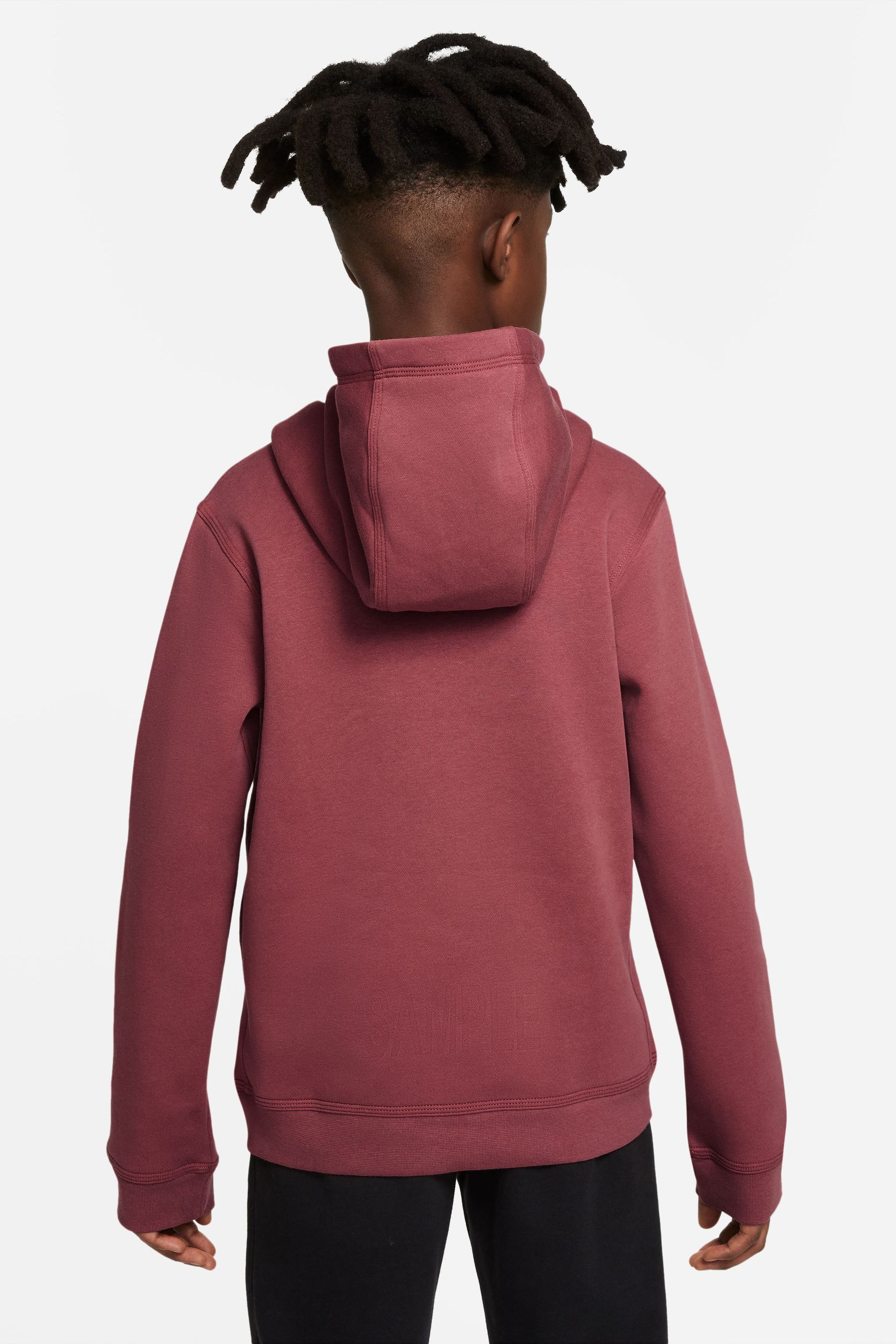 Buy Nike Rust Club Fleece Overhead Hoodie from Next Netherlands