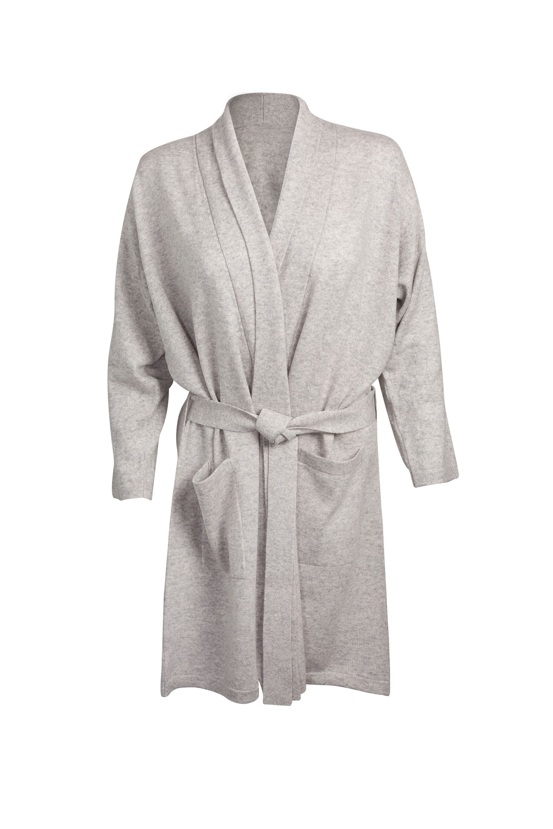 Pure Luxuries London Hallbeck Cashmere & Merino Wool Dressing Gown - Image 2 of 4